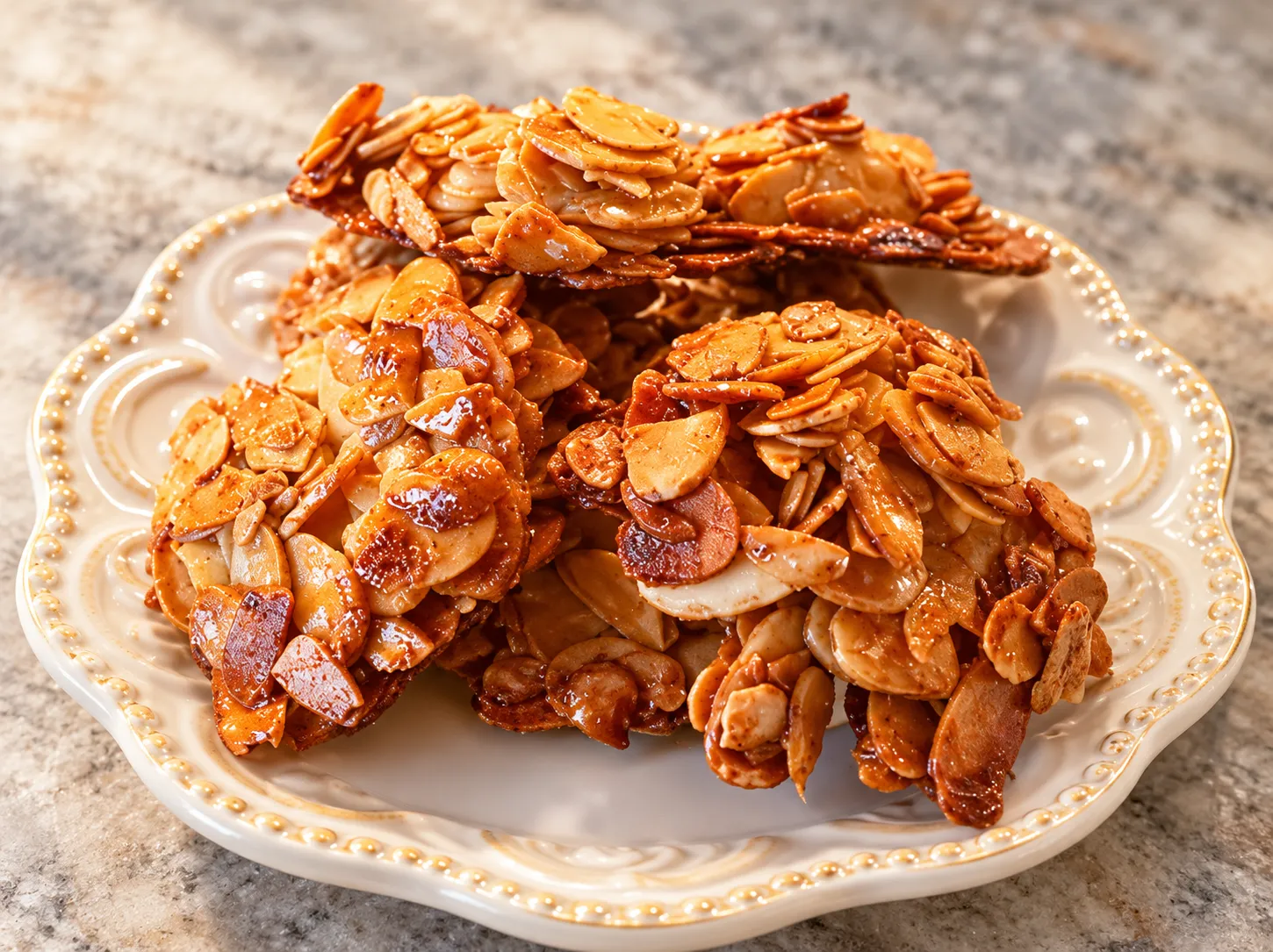 Sliced Almond Cookies