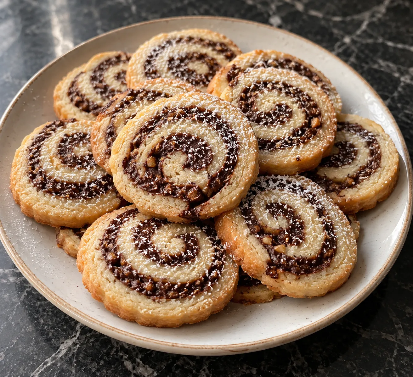 Chocolate Pinwheel Cookies