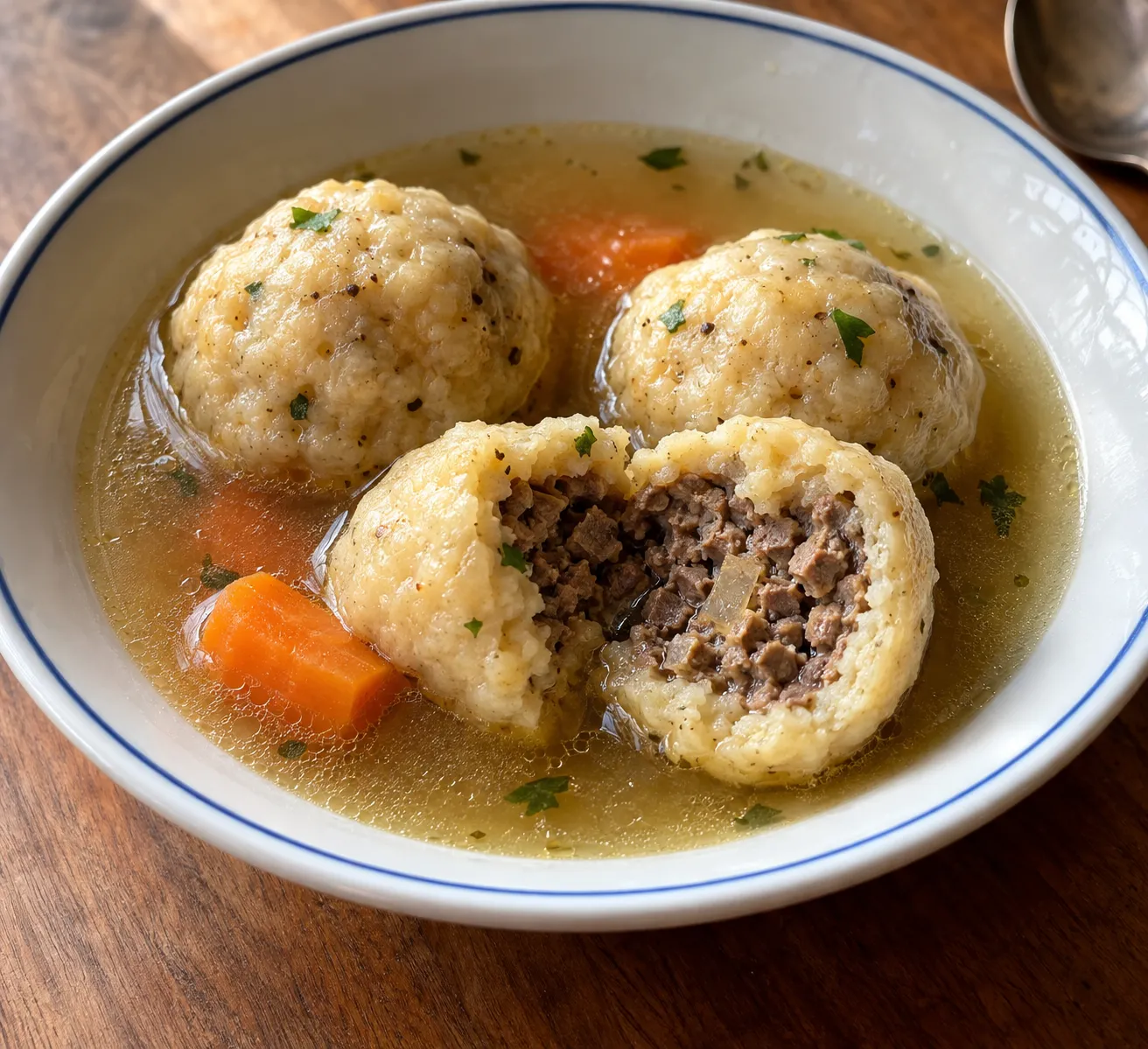 Liver-Stuffed Matzo Balls